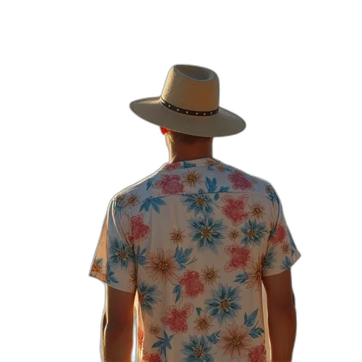 hat, jacket, staff, umbrella transparent PNG cut-out