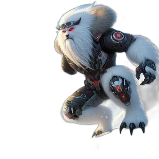 creature, animal, robot, dragon transparent PNG cut-out