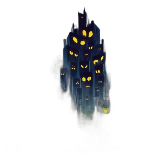 building, concept art, pixel art, fantasy art transparent PNG cut-out