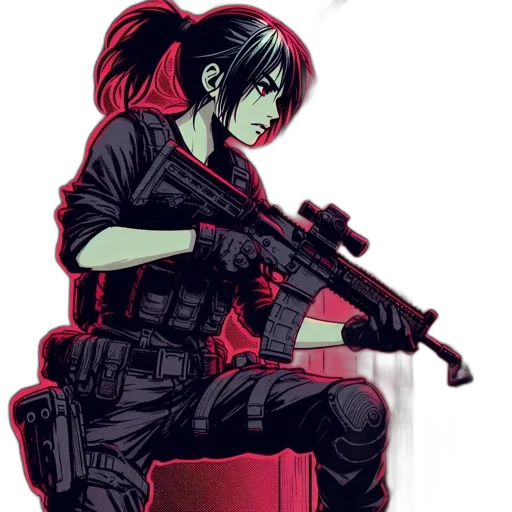 weapon, pixel art, cyberpunk, concept art transparent PNG cut-out