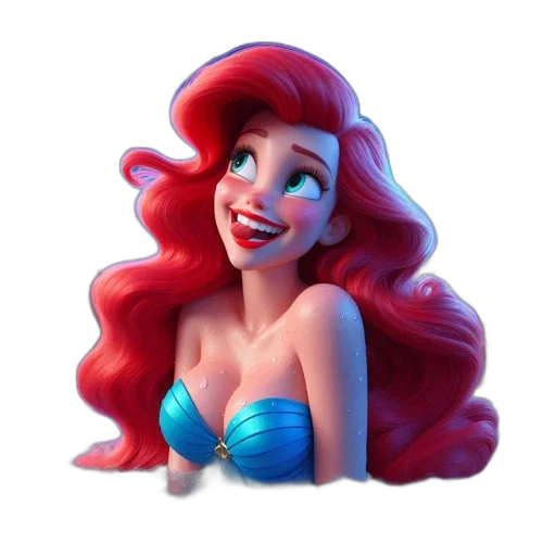 crown, dress, face, cartoon transparent PNG cut-out