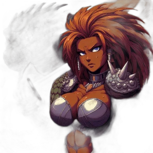 concept art, fantasy art, comic book art, watercolor transparent PNG cut-out