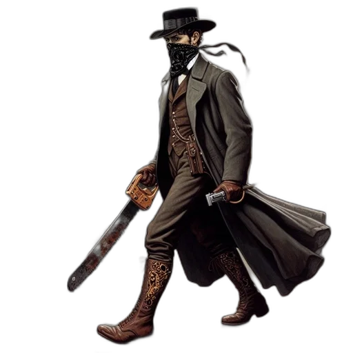 mask, hat, weapon, staff transparent PNG cut-out