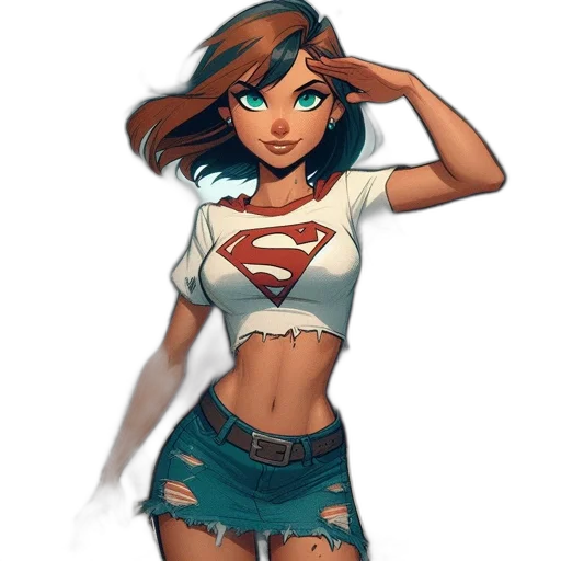 dress, comic book art, concept art, fantasy art transparent PNG cut-out