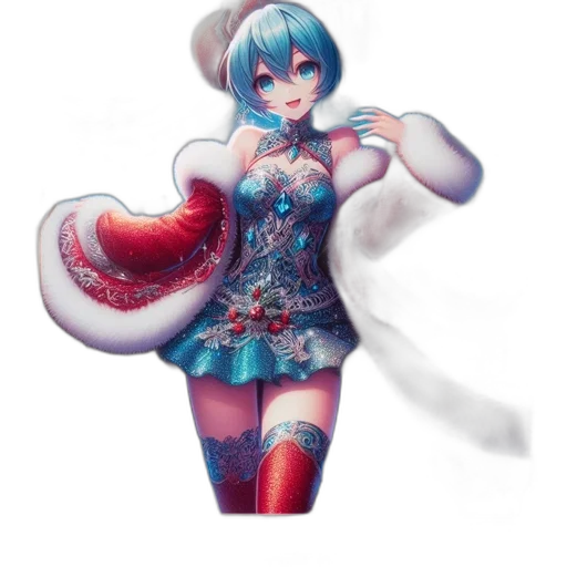 dress, robot, staff, creature transparent PNG cut-out
