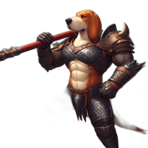 weapon, sword, staff, animal transparent PNG cut-out
