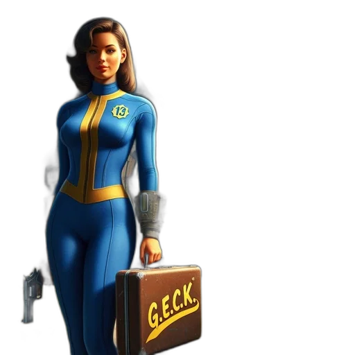 comic book art, concept art, 3d render, cartoon transparent PNG cut-out