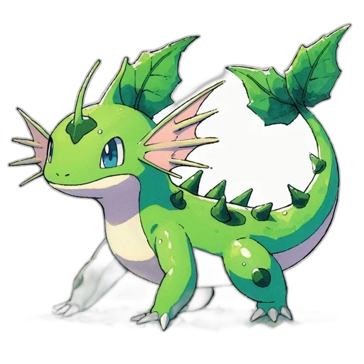 dragon, creature, animal, staff transparent PNG cut-out