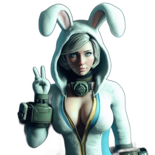 staff, robot, weapon, face transparent PNG cut-out