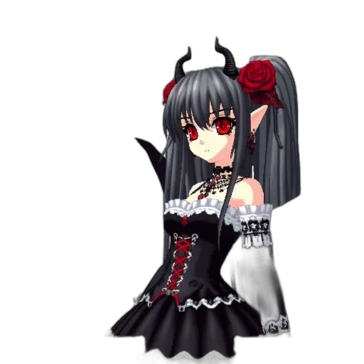 dress, weapon, staff, dragon transparent PNG cut-out