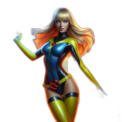 concept art, comic book art, fantasy art, 3d render transparent PNG cut-out