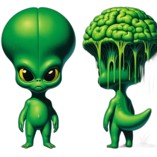 creature, concept art, 3d render, pixel art transparent PNG cut-out