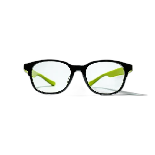 staff, 3d render, photorealistic, green transparent PNG cut-out