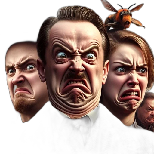 face, mask, concept art, photorealistic transparent PNG cut-out