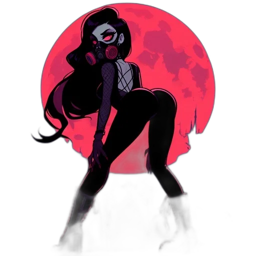mask, creature, staff, jacket transparent PNG cut-out