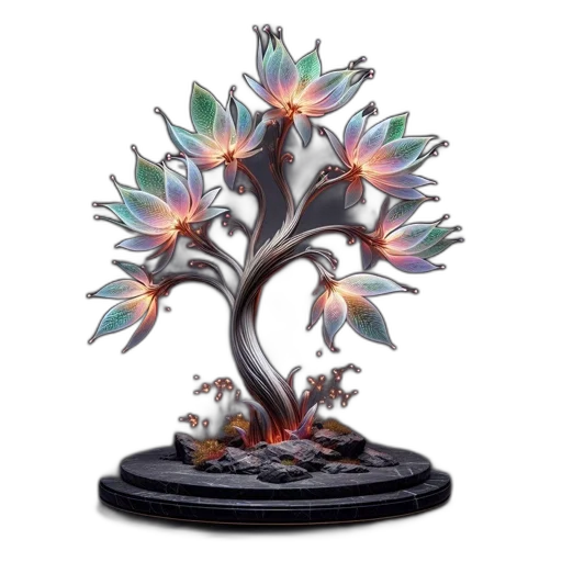tree, crown, jewelry, flower transparent PNG cut-out