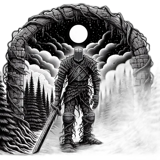sword, creature, jacket, robot transparent PNG cut-out