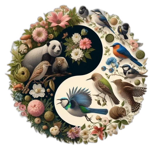 animal, jewelry, forest, earth tones transparent PNG cut-out