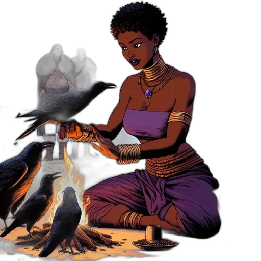concept art, comic book art, fantasy art, cartoon transparent PNG cut-out