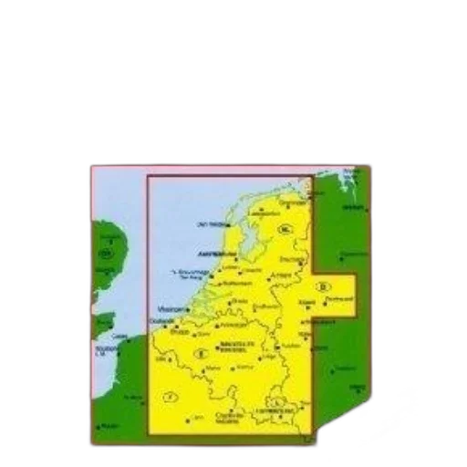 map, benelux, featuring, belgium transparent PNG cut-out