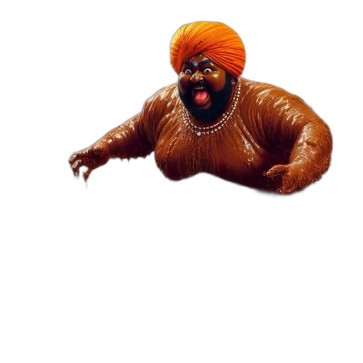 creature, animal, hat, jacket transparent PNG cut-out