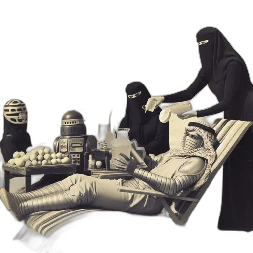 furniture, mask, weapon, concept art transparent PNG cut-out