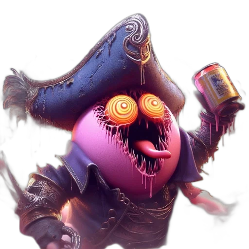 creature, staff, mask, face transparent PNG cut-out