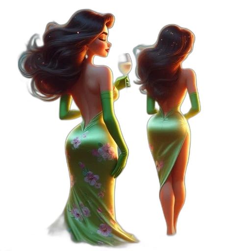 dress, concept art, fantasy art, pixel art transparent PNG cut-out
