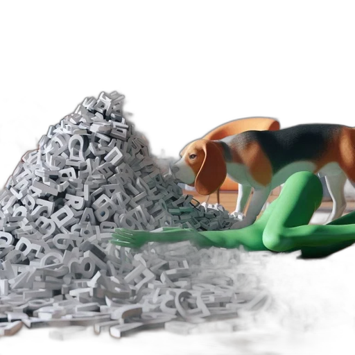 3d render, forest, fire, inside transparent PNG cut-out