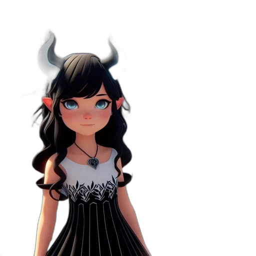 dress, 3d render, fantasy art, concept art transparent PNG cut-out
