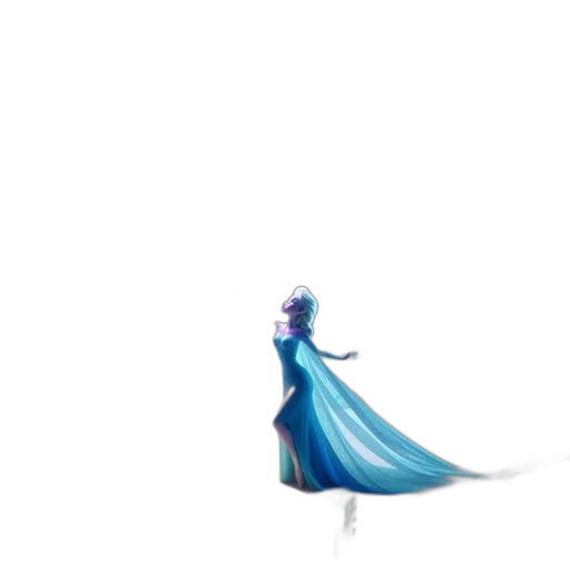 dress, crown, staff, sword transparent PNG cut-out