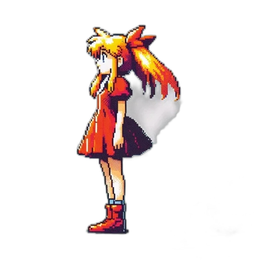 dress, hat, staff, jacket transparent PNG cut-out