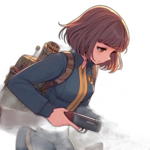 weapon, jacket, staff, sword transparent PNG cut-out