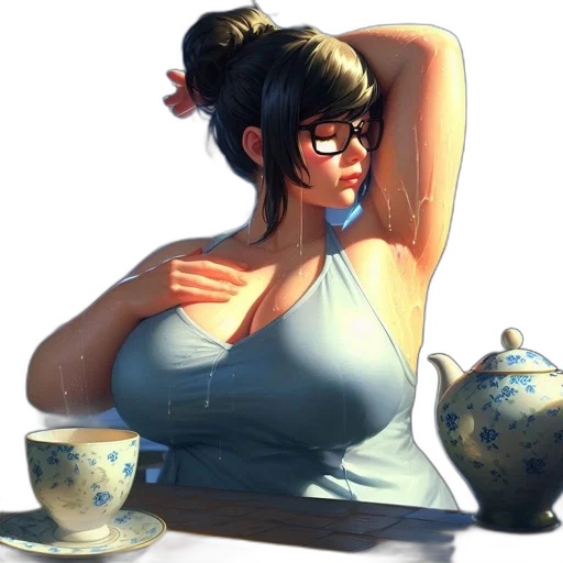dress, food, staff, concept art transparent PNG cut-out