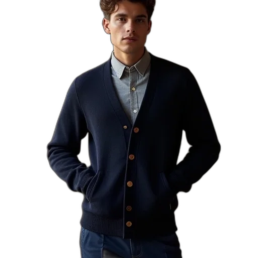 jacket, dark, blue, original transparent PNG cut-out