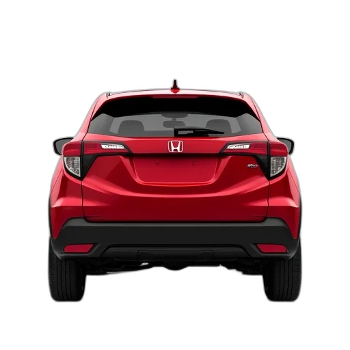 car, 3d render, concept art, rear transparent PNG cut-out