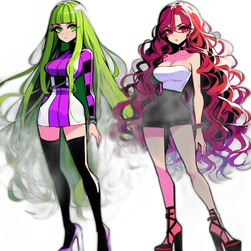 concept art, anime, pixel art, cartoon transparent PNG cut-out