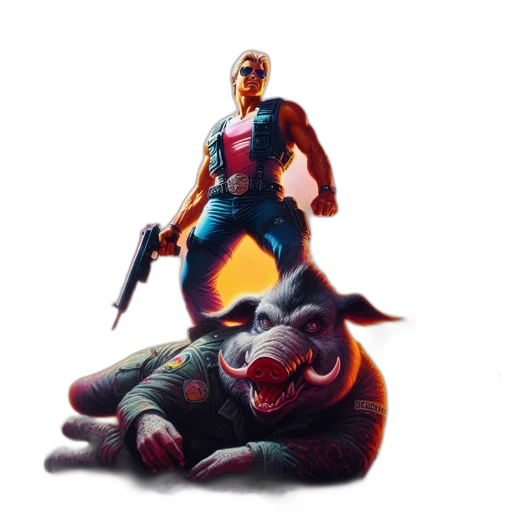 animal, creature, concept art, comic book art transparent PNG cut-out