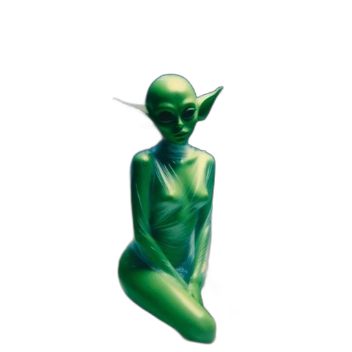 creature, mask, staff, jewelry transparent PNG cut-out