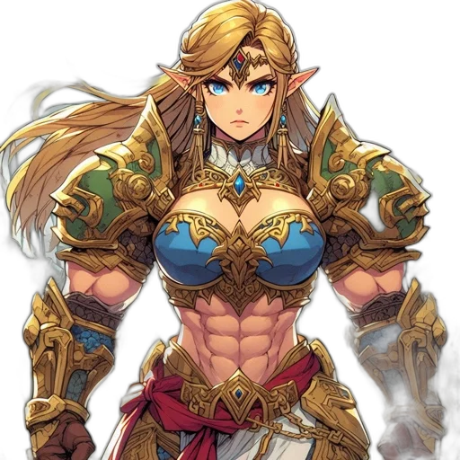 sword, weapon, dress, crown transparent PNG cut-out
