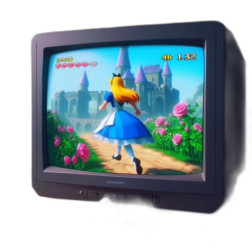 concept art, 3d render, old, plays transparent PNG cut-out