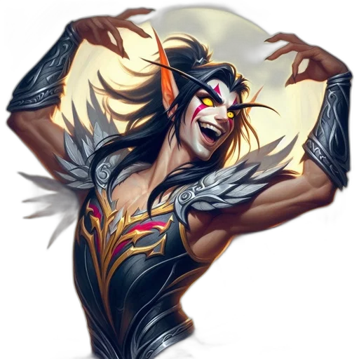 mask, concept art, comic book art, fantasy art transparent PNG cut-out