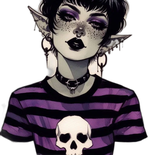 face, creature, jewelry, mask transparent PNG cut-out