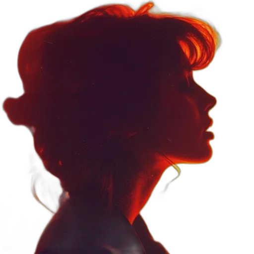 face, hair, jacket, crown transparent PNG cut-out