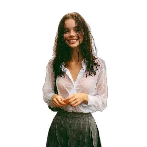 jacket, dress, staff, jewelry transparent PNG cut-out