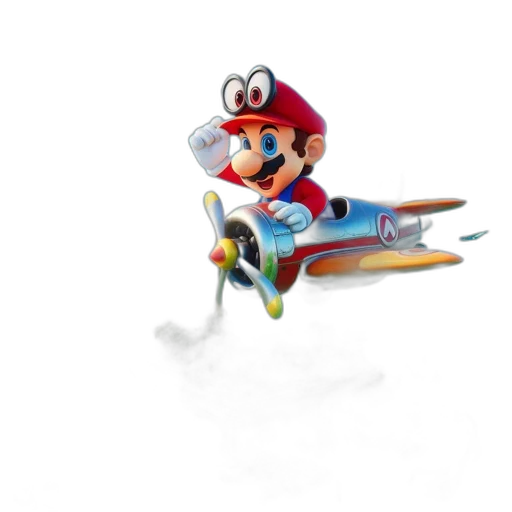 weapon, car, staff, 3d render transparent PNG cut-out