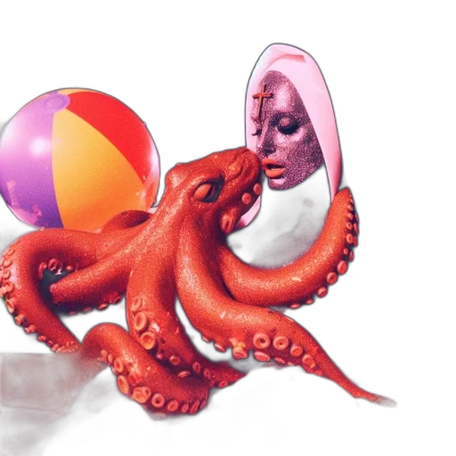creature, animal, concept art, 3d render transparent PNG cut-out
