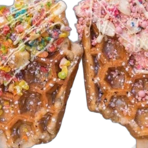 food, shoes, crown, two transparent PNG cut-out