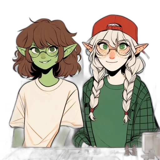 hat, anime, concept art, cartoon transparent PNG cut-out