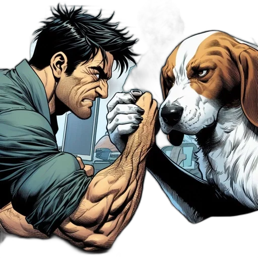 comic book art, concept art, unusual, scene transparent PNG cut-out